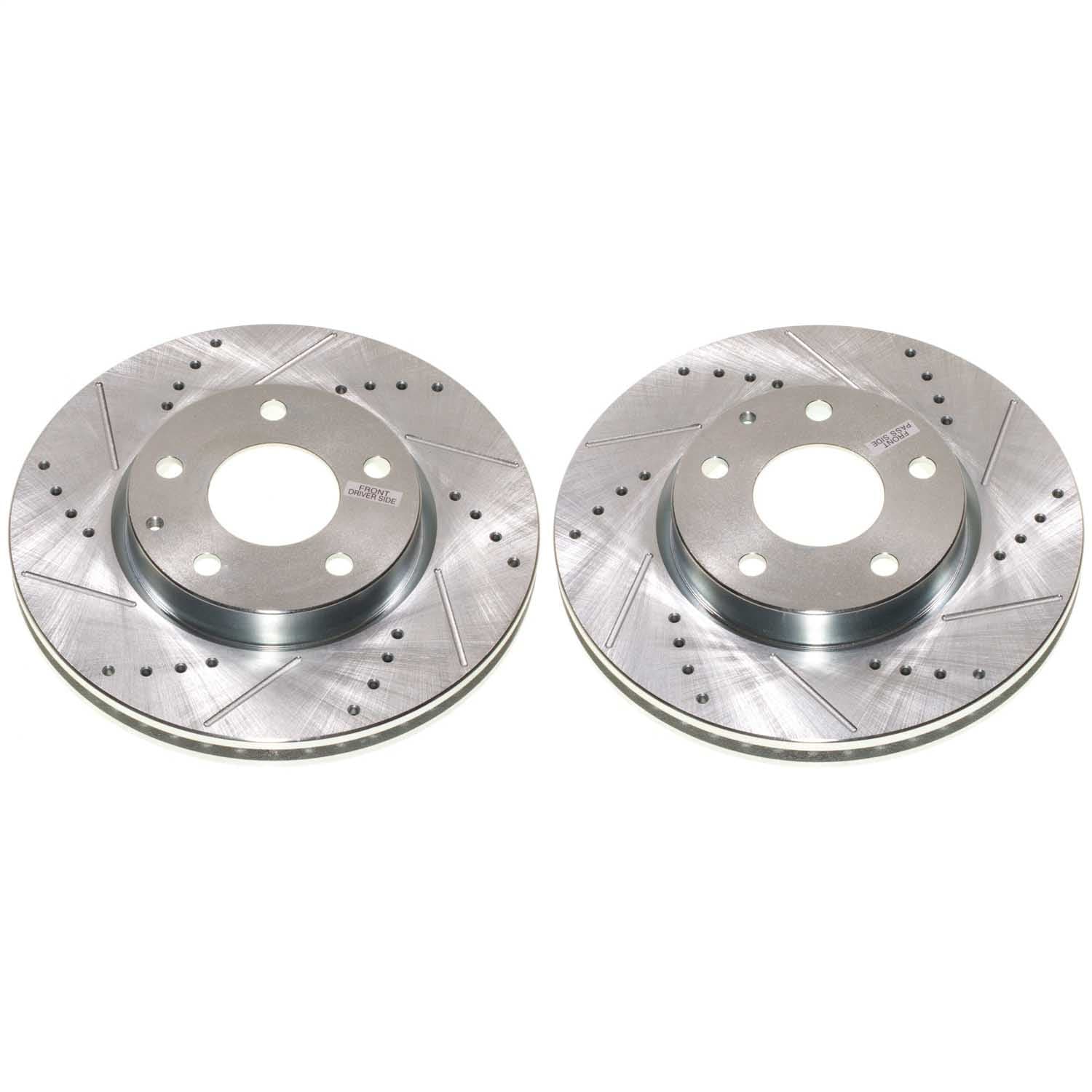 Power Stop - JBR1915XPR - Front - Disc Brake Rotor Set image 1