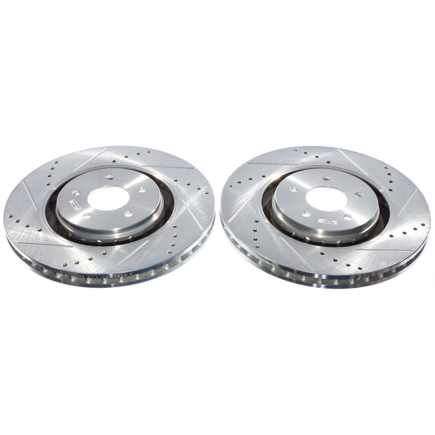 Power Stop - JBR1924XPR - Front - Disc Brake Rotor Set image 1