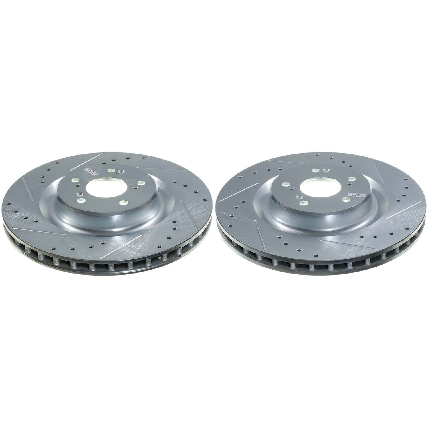 Power Stop - JBR1933XPR - Front - Disc Brake Rotor Set image 1