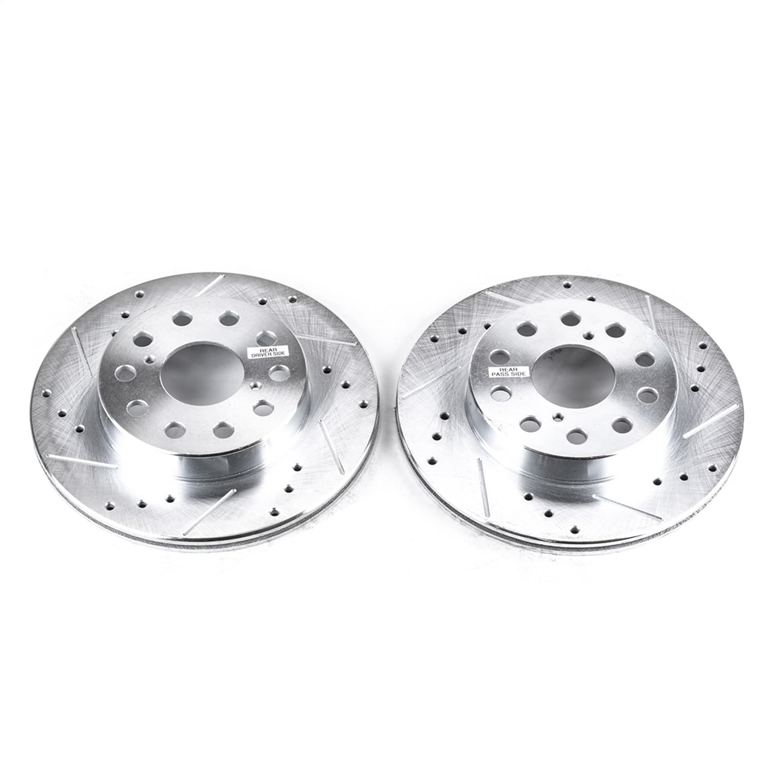 Power Stop - JBR593XPR - Rear - Disc Brake Rotor Set image 1