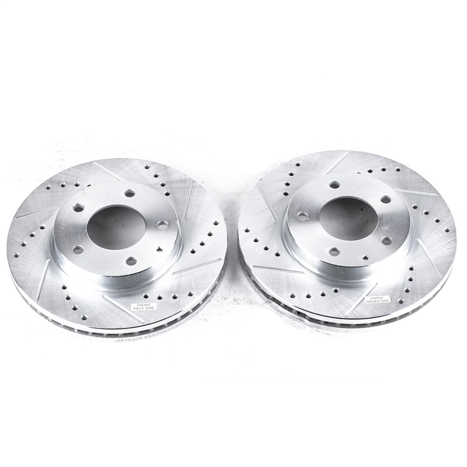 Power Stop - JBR762XPR - Front - Disc Brake Rotor Set image 1