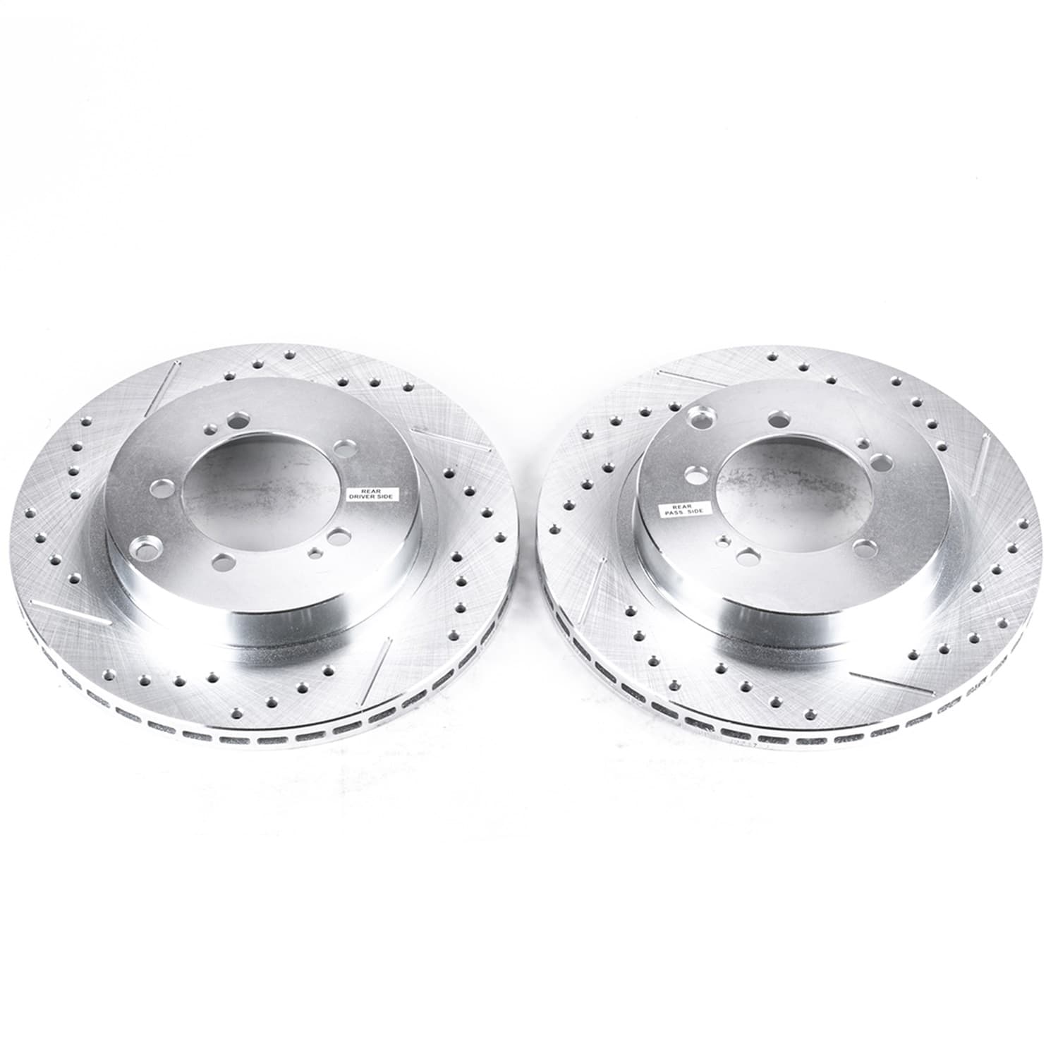 Power Stop - JBR786XPR - Rear - Disc Brake Rotor Set image 1