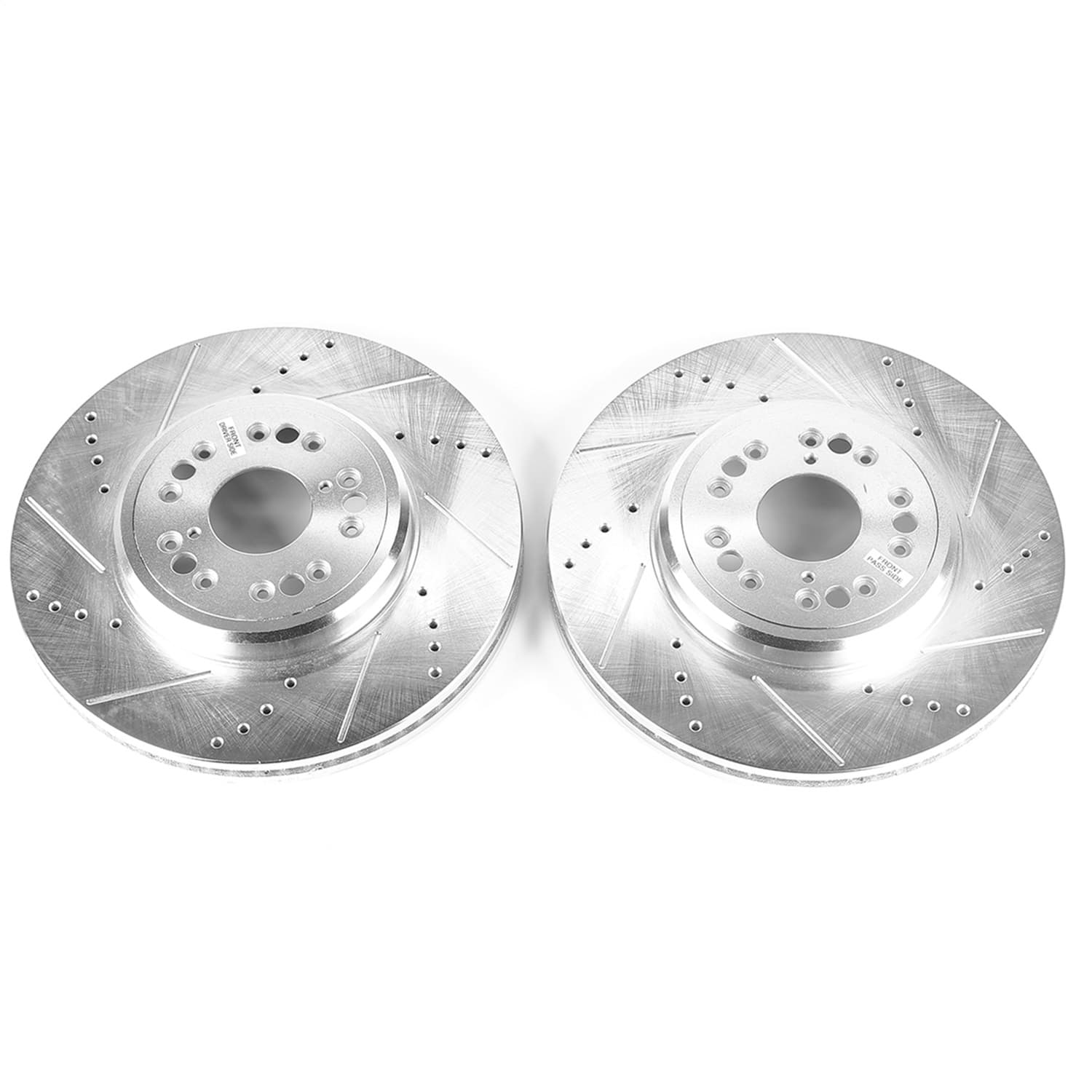 Power Stop - JBR789XPR - Front - Disc Brake Rotor Set image 1