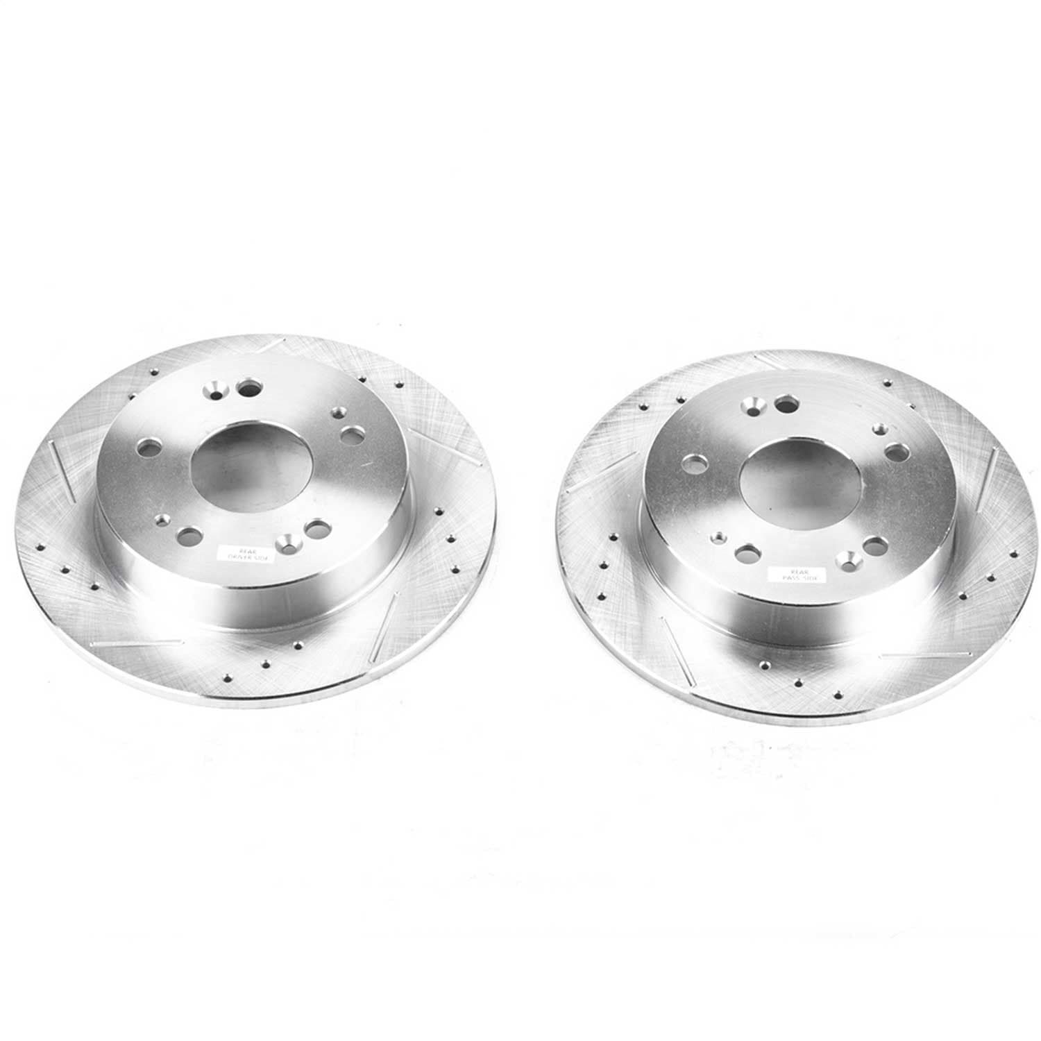 Power Stop - JBR798XPR - Rear - Disc Brake Rotor Set image 1