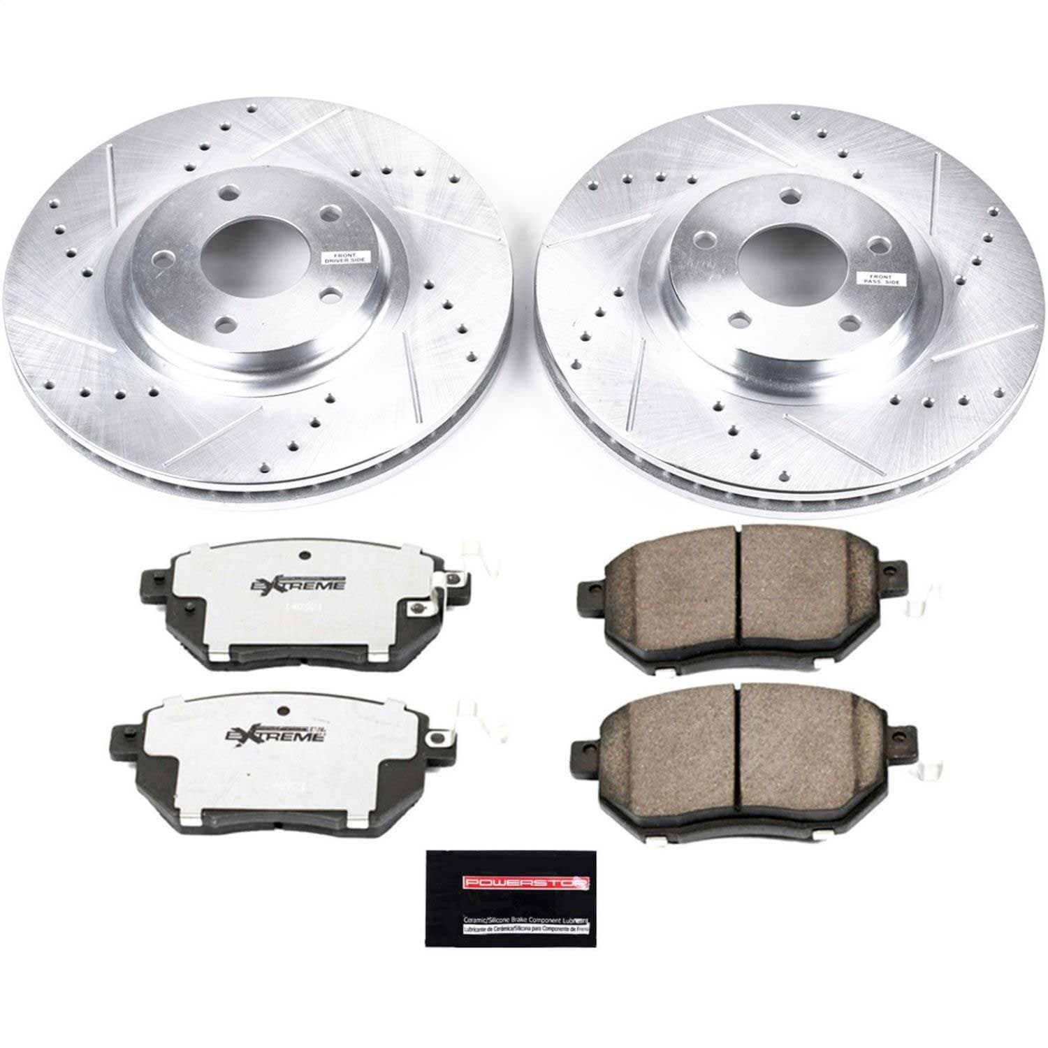 Power Stop - K091-26 - Front - Disc Brake Pad and Rotor Kit image 1