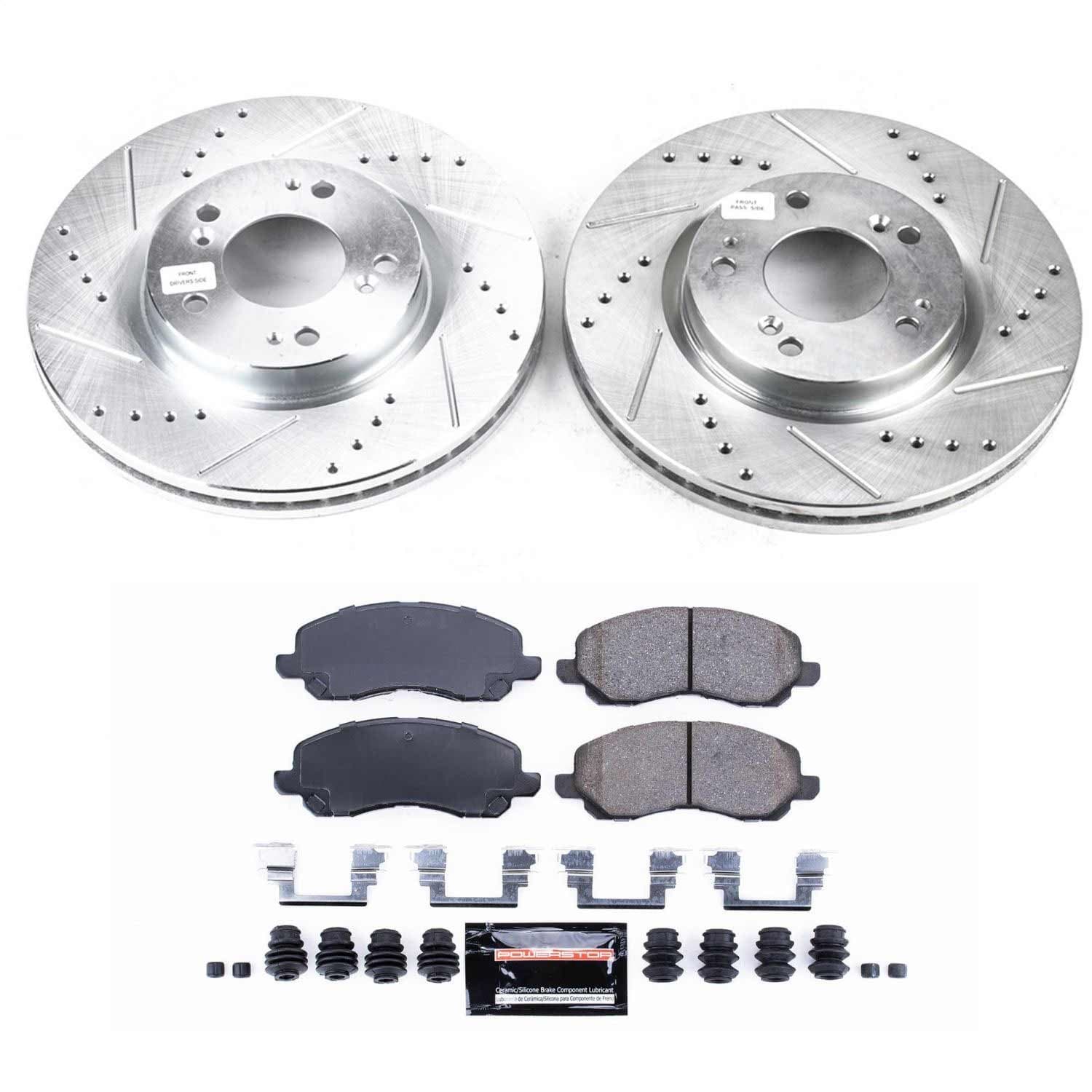 Power Stop - K094 - Front - Disc Brake Pad and Rotor Kit image 1