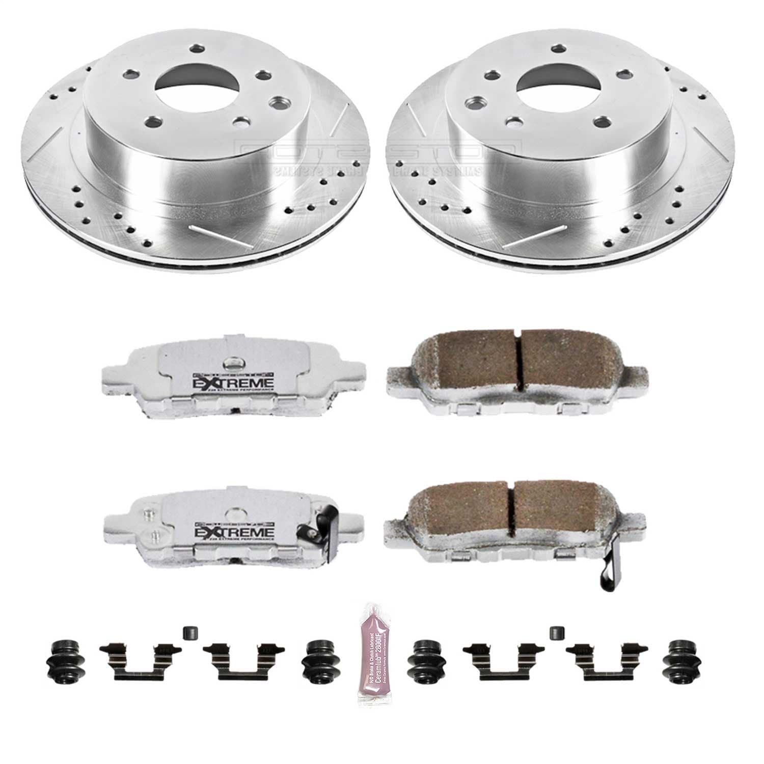 Power Stop - K103-26 - Rear - Disc Brake Pad and Rotor Kit image 1