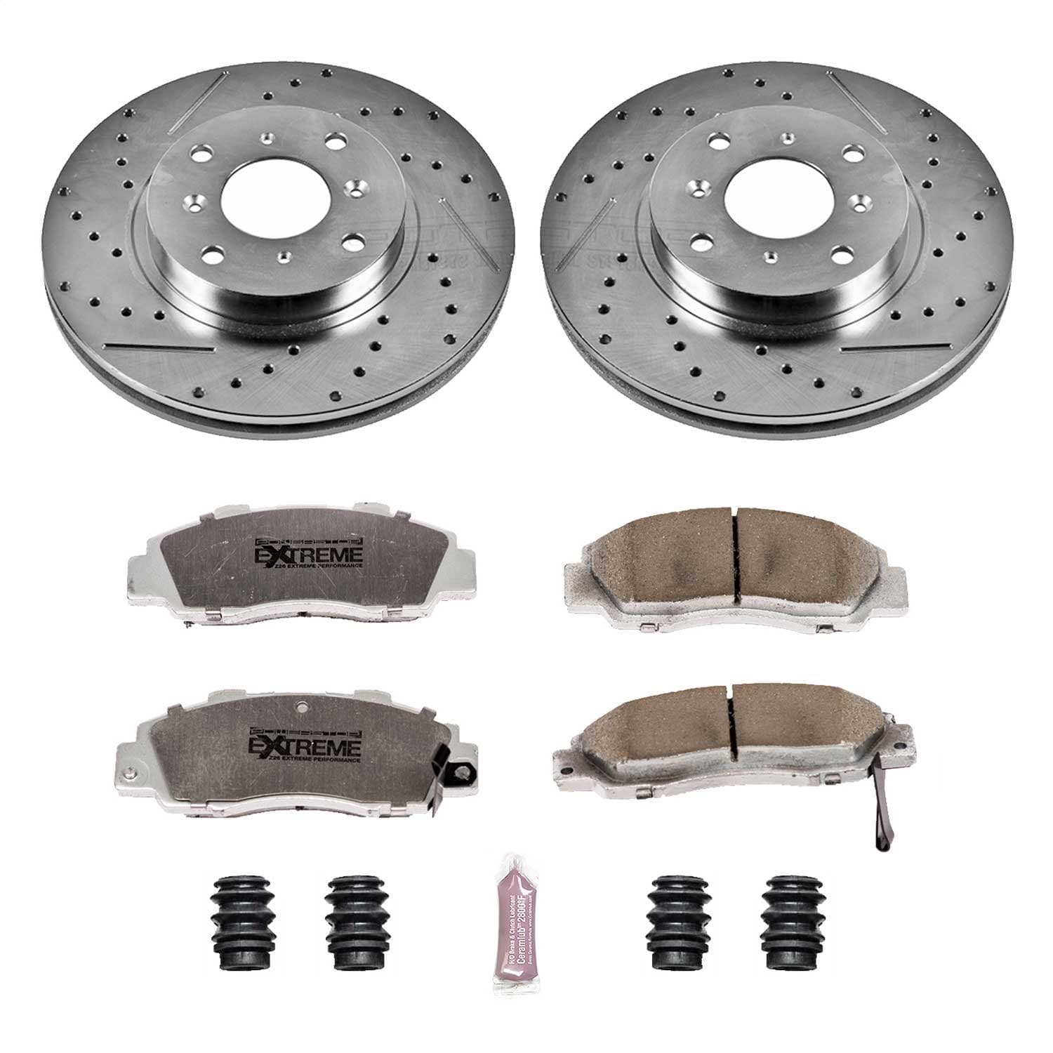 Power Stop - K1037-26 - Front - Disc Brake Pad and Rotor Kit image 1