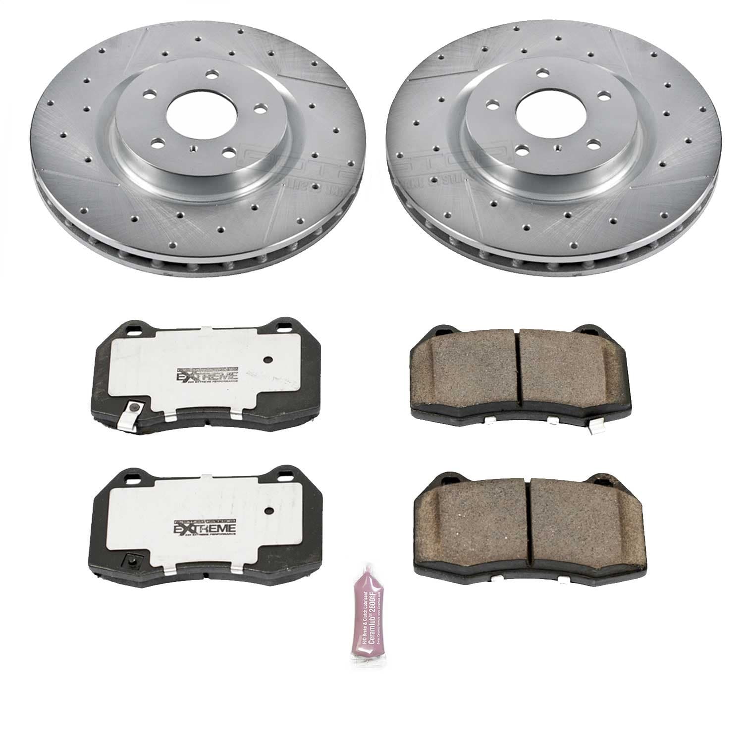 Power Stop - K104-26 - Front - Disc Brake Pad and Rotor Kit image 1