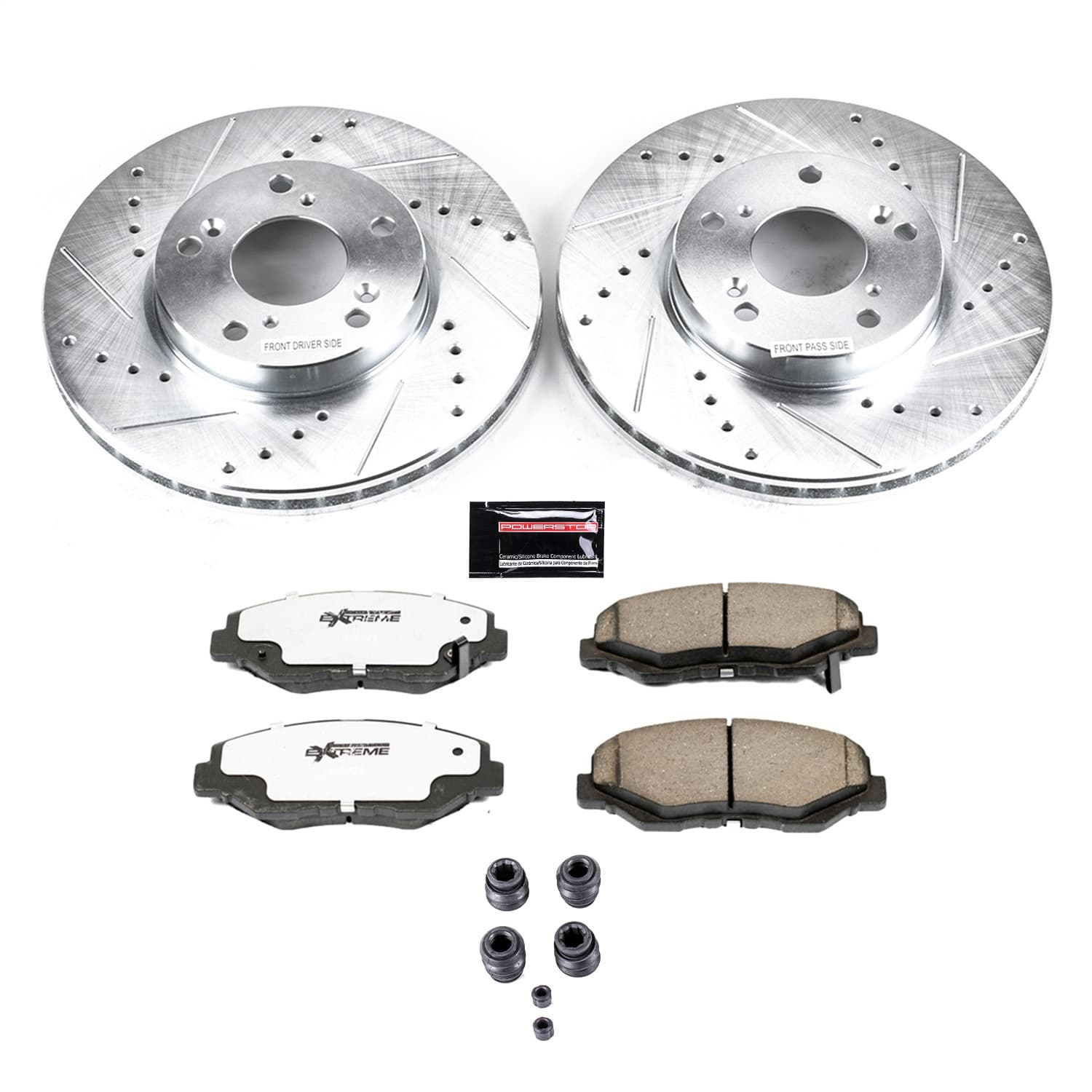 Power Stop - K1043-26 - Front - Disc Brake Pad and Rotor Kit image 1