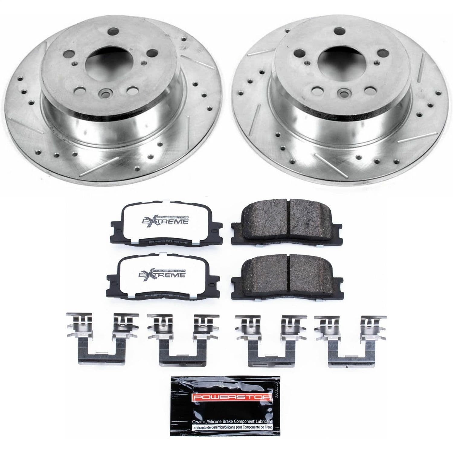 Power Stop - K1069-36 - Rear - Disc Brake Pad and Rotor Kit image 1