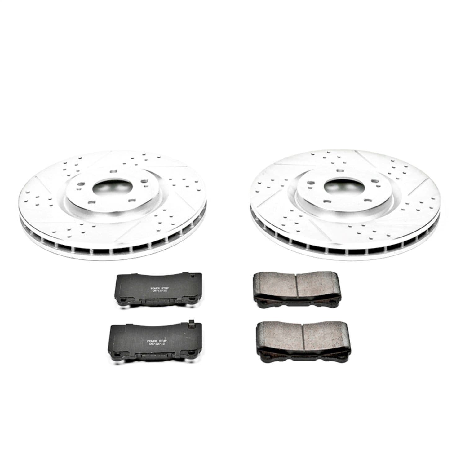 Power Stop - K107 - Front - Disc Brake Pad and Rotor Kit image 1