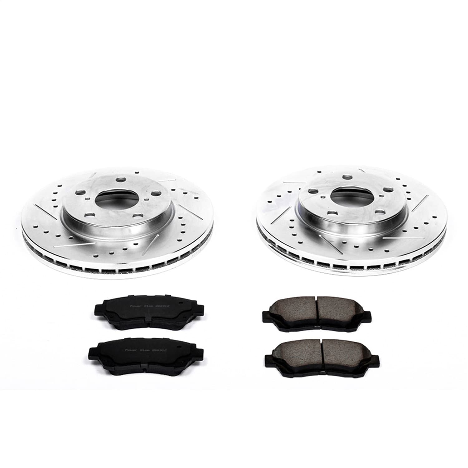 Power Stop - K1070 - Front - Disc Brake Pad and Rotor Kit image 1