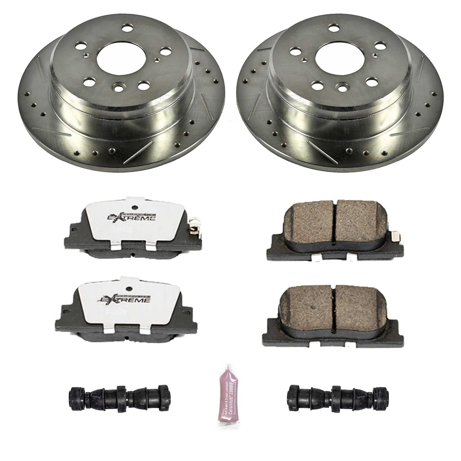 Power Stop - K1084-26 - Rear - Disc Brake Pad and Rotor Kit image 1