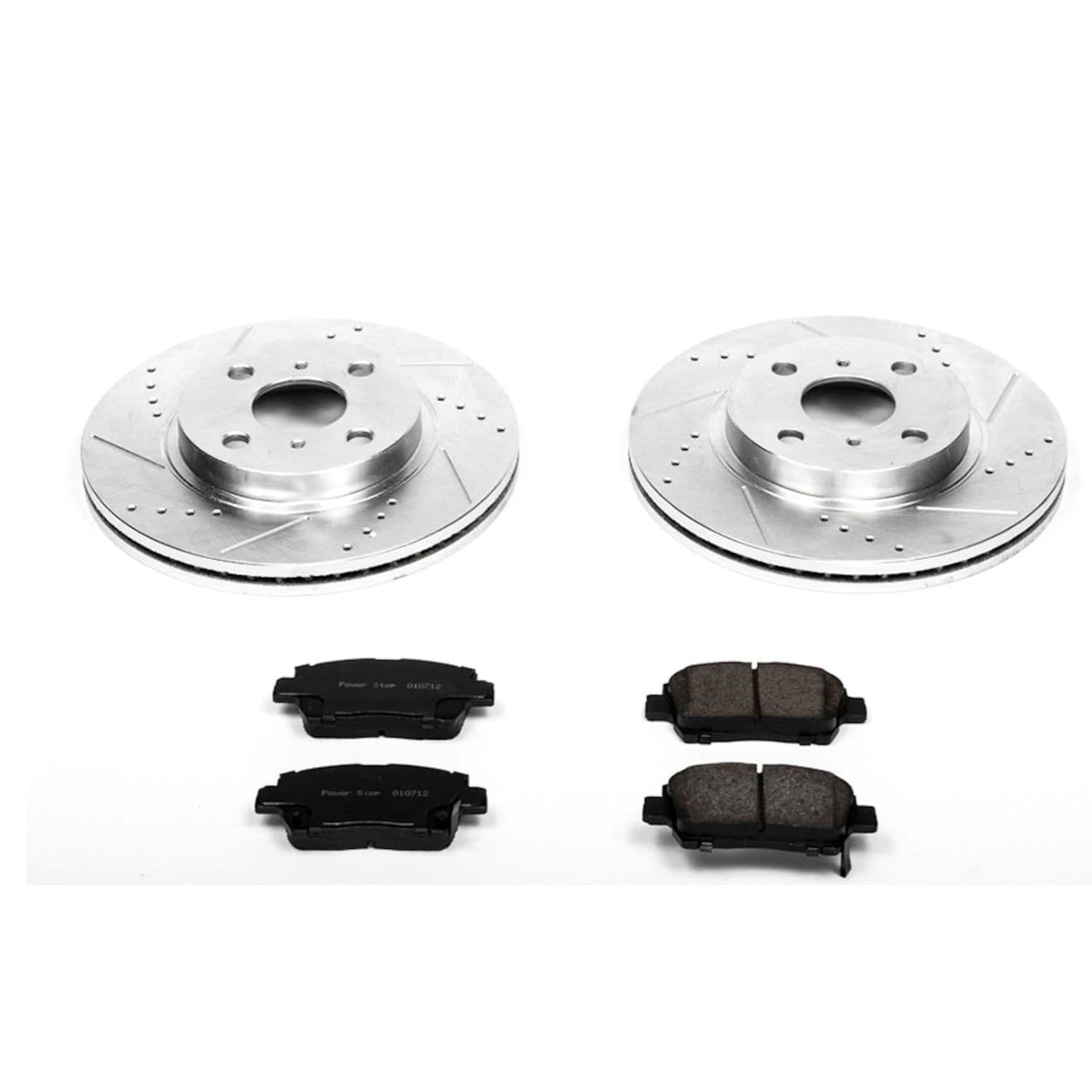 Power Stop - K109 - Front - Disc Brake Pad and Rotor Kit image 1