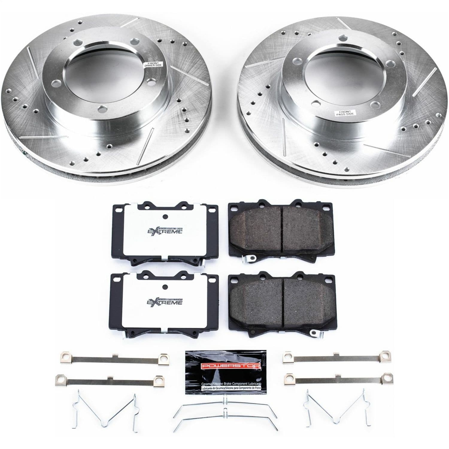 Power Stop - K1132-36 - Front - Disc Brake Pad and Rotor Kit image 1