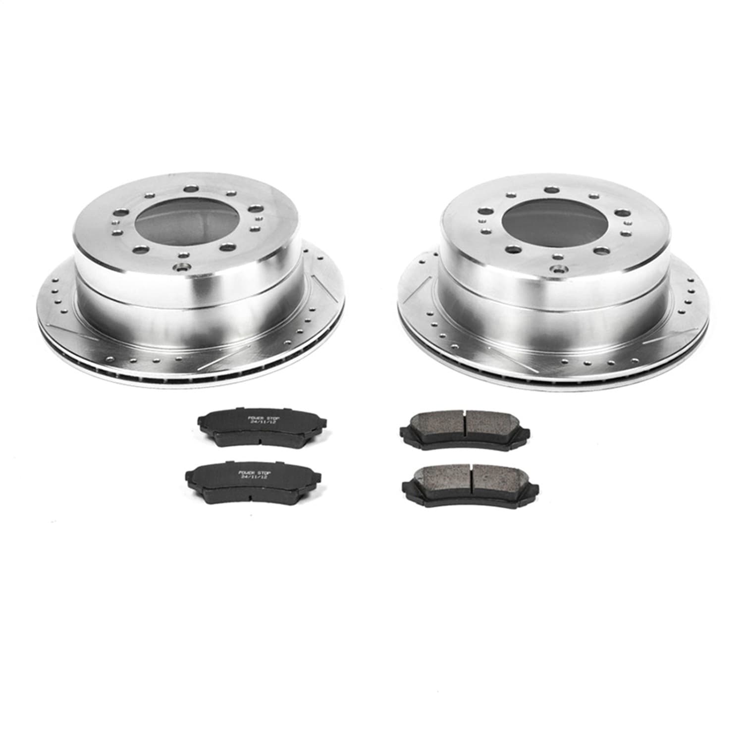 Power Stop - K1134 - Rear - Disc Brake Pad and Rotor Kit image 1