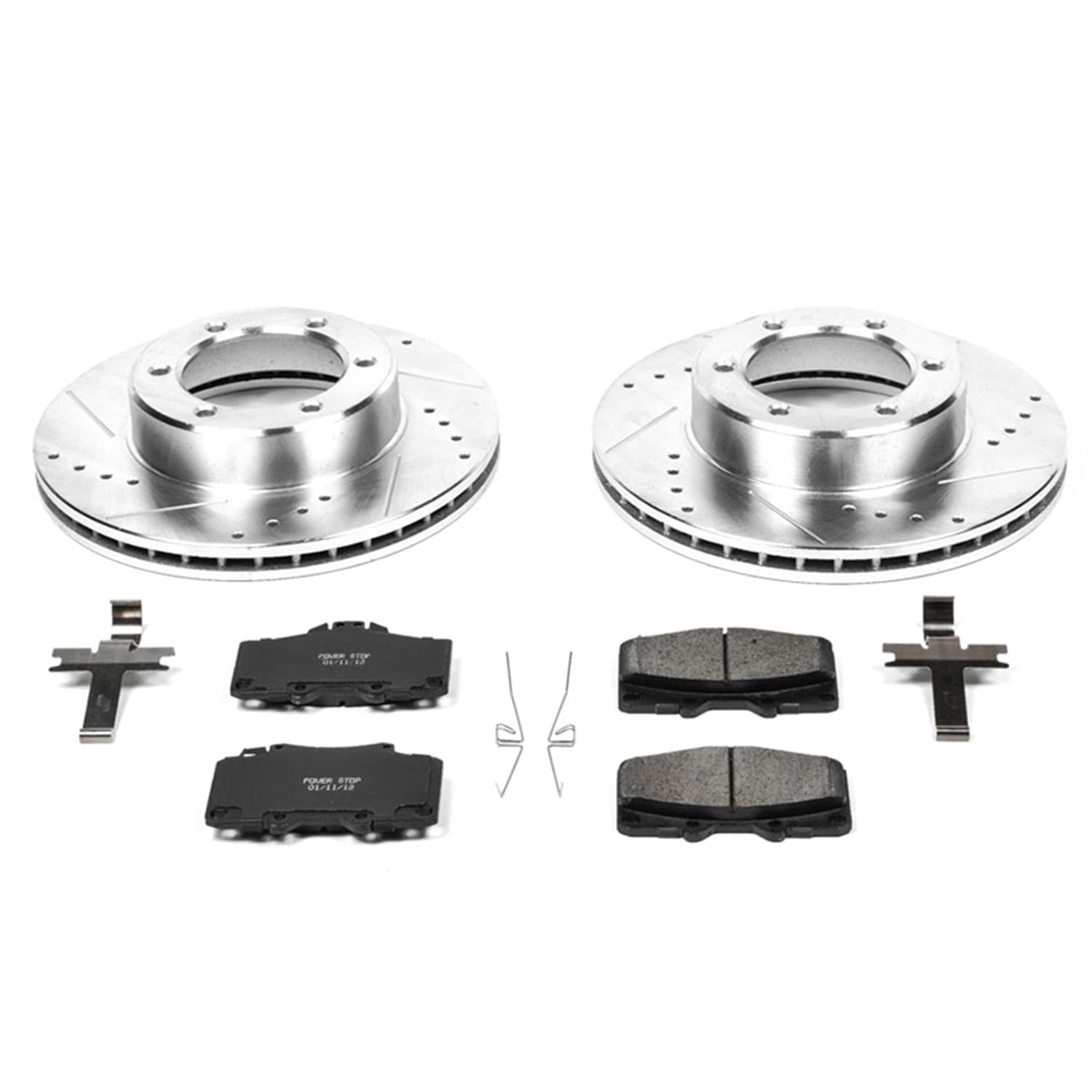 Power Stop - K1150 - Front - Disc Brake Pad and Rotor Kit image 1