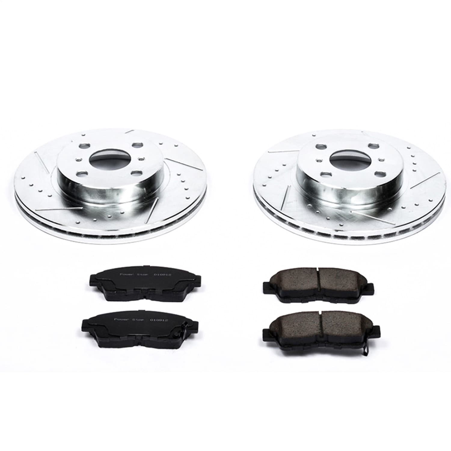 Power Stop - K1151 - Front - Disc Brake Pad and Rotor Kit image 1