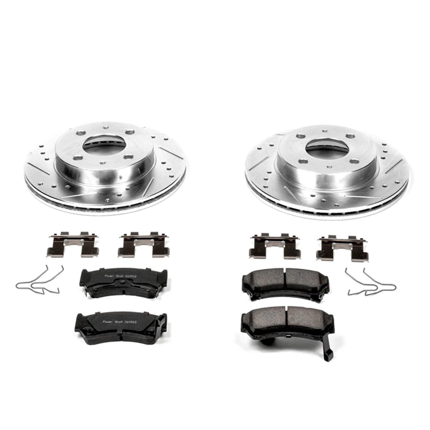 Power Stop - K1170 - Front - Disc Brake Pad and Rotor Kit image 1
