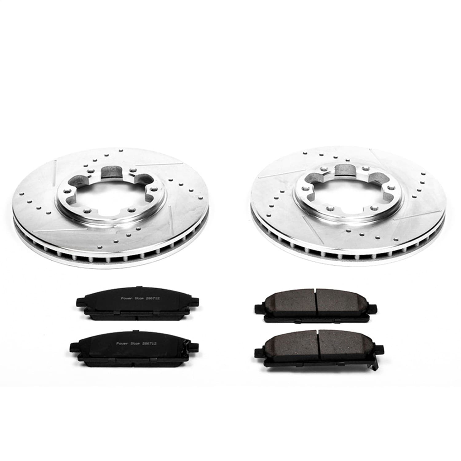 Power Stop - K1175 - Front - Disc Brake Pad and Rotor Kit image 1