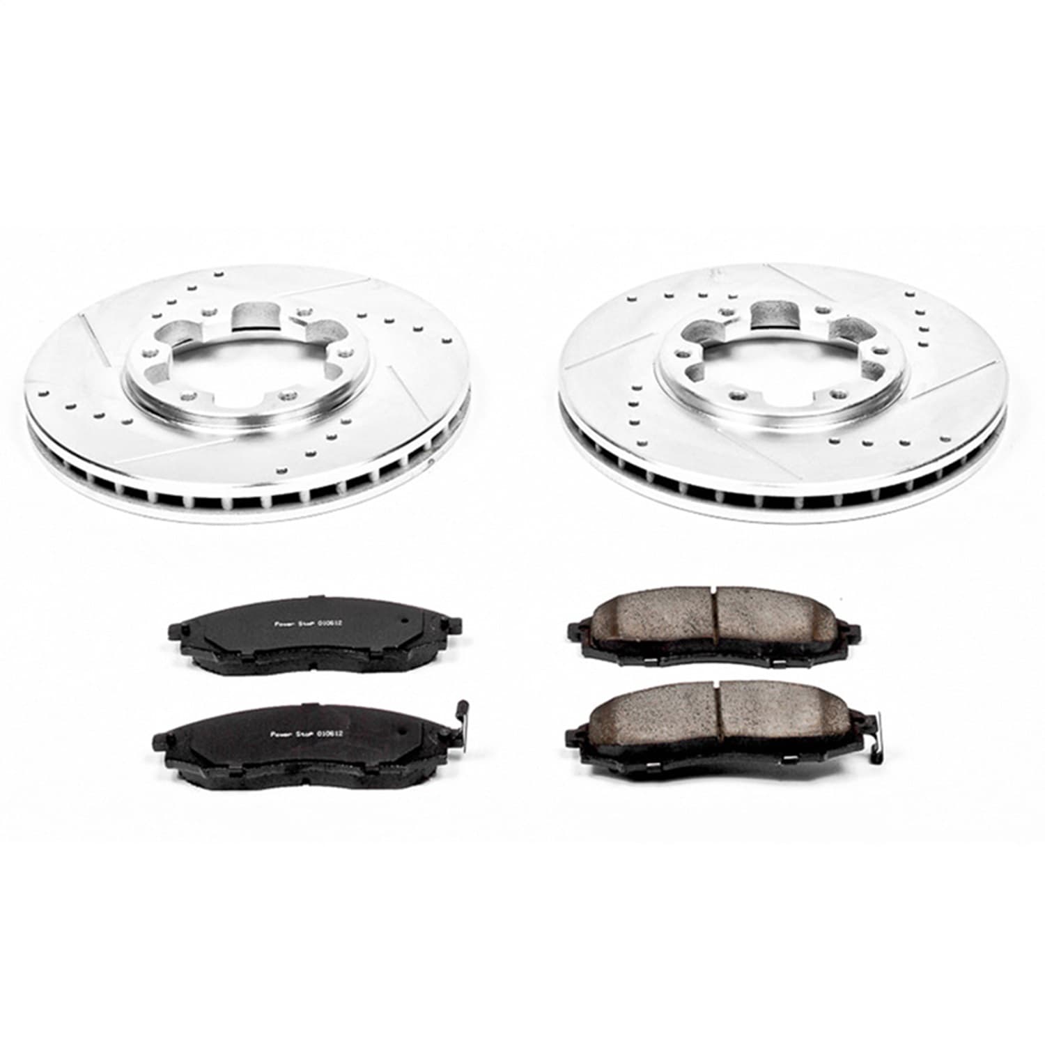 Power Stop - K1176 - Front - Disc Brake Pad and Rotor Kit image 1