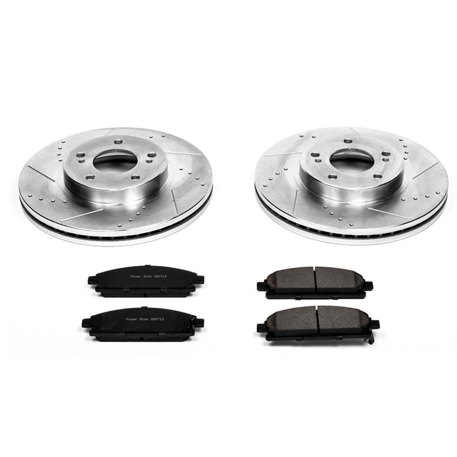Power Stop - K1179 - Front - Disc Brake Pad and Rotor Kit image 1
