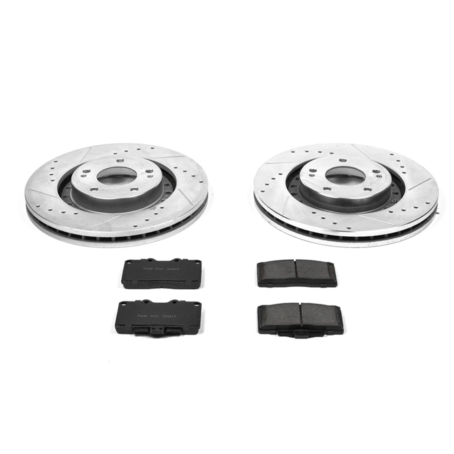 Power Stop - K1222 - Front - Disc Brake Pad and Rotor Kit image 1