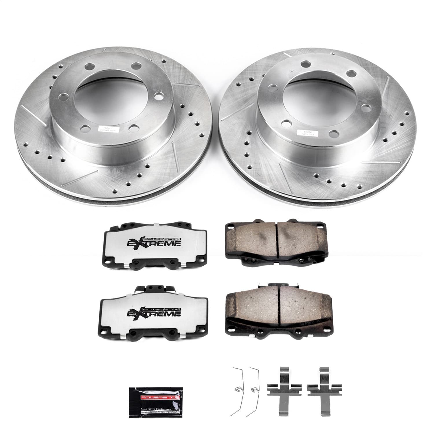 Power Stop - K1233-36 - Front - Disc Brake Pad and Rotor Kit image 1