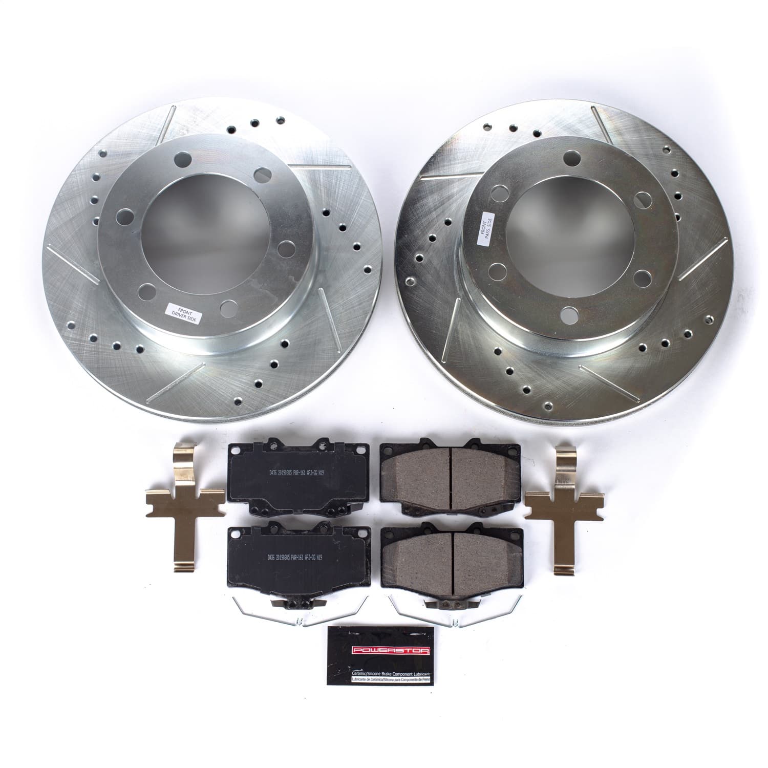 Power Stop - K1233 - Front - Disc Brake Pad and Rotor Kit image 3