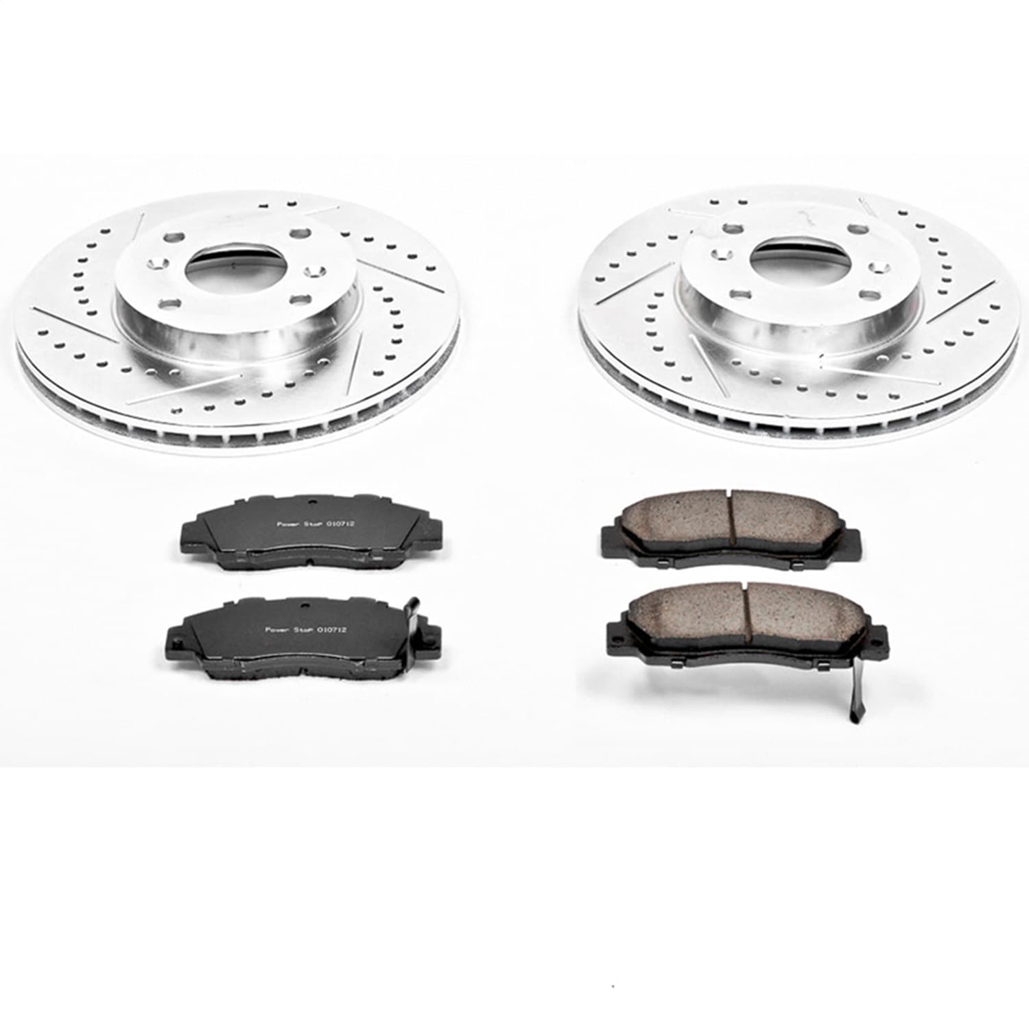 Power Stop - K1237 - Front - Disc Brake Pad and Rotor Kit image 1