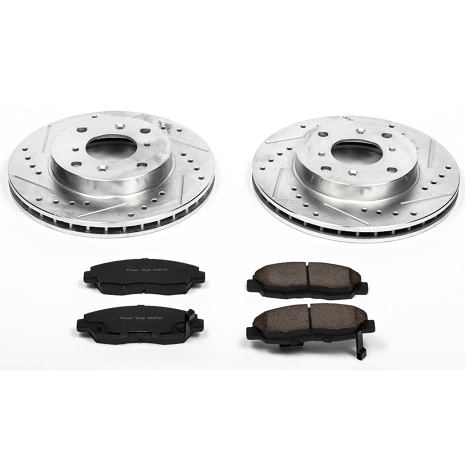 Power Stop - K1239 - Front - Disc Brake Pad and Rotor Kit image 1