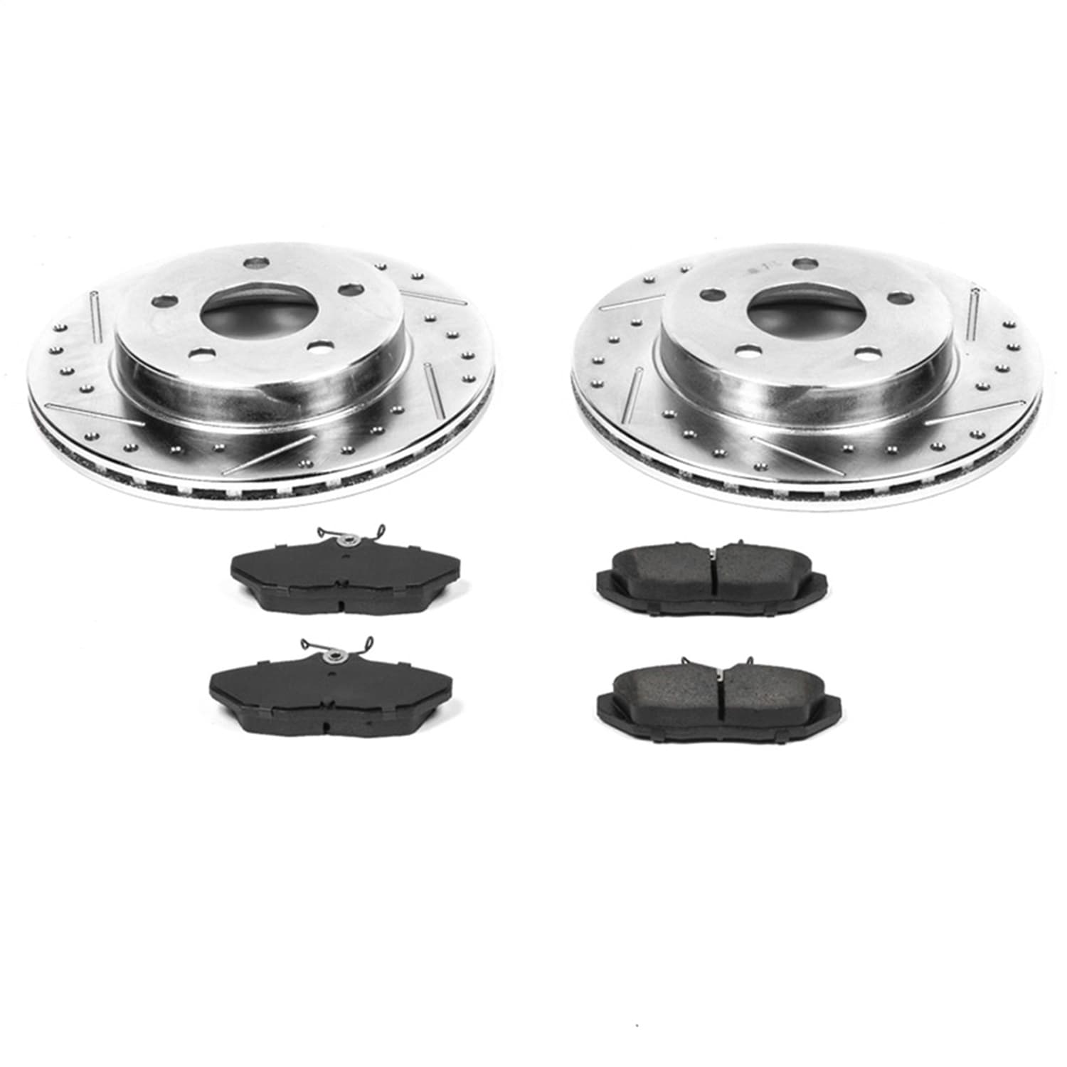 Power Stop - K1297 - Rear - Disc Brake Pad and Rotor Kit image 1