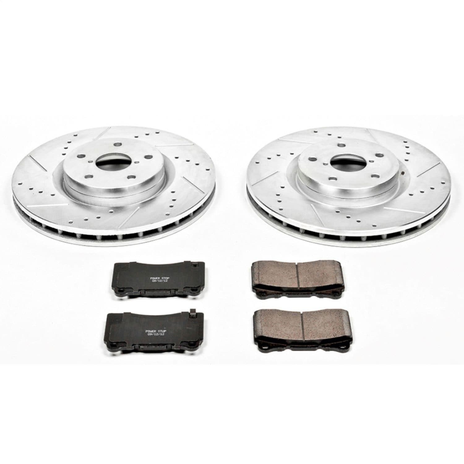 Power Stop - K131 - Front - Disc Brake Pad and Rotor Kit image 1