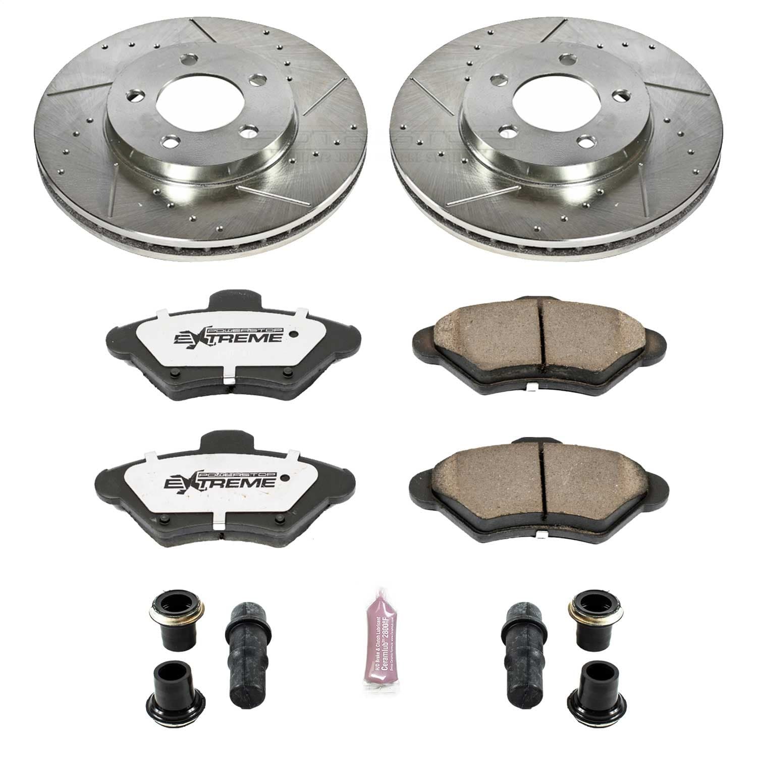 Power Stop - K1325-26 - Front - Disc Brake Pad and Rotor Kit image 1