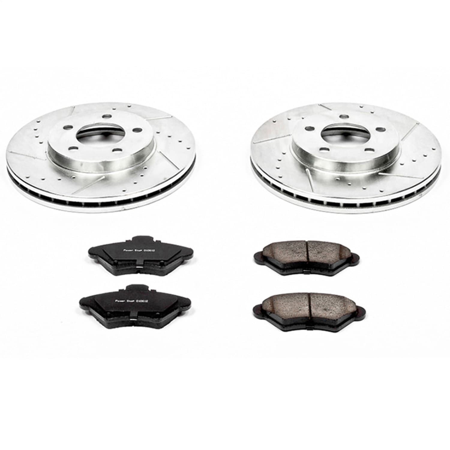 Power Stop - K1325 - Front - Disc Brake Pad and Rotor Kit image 1