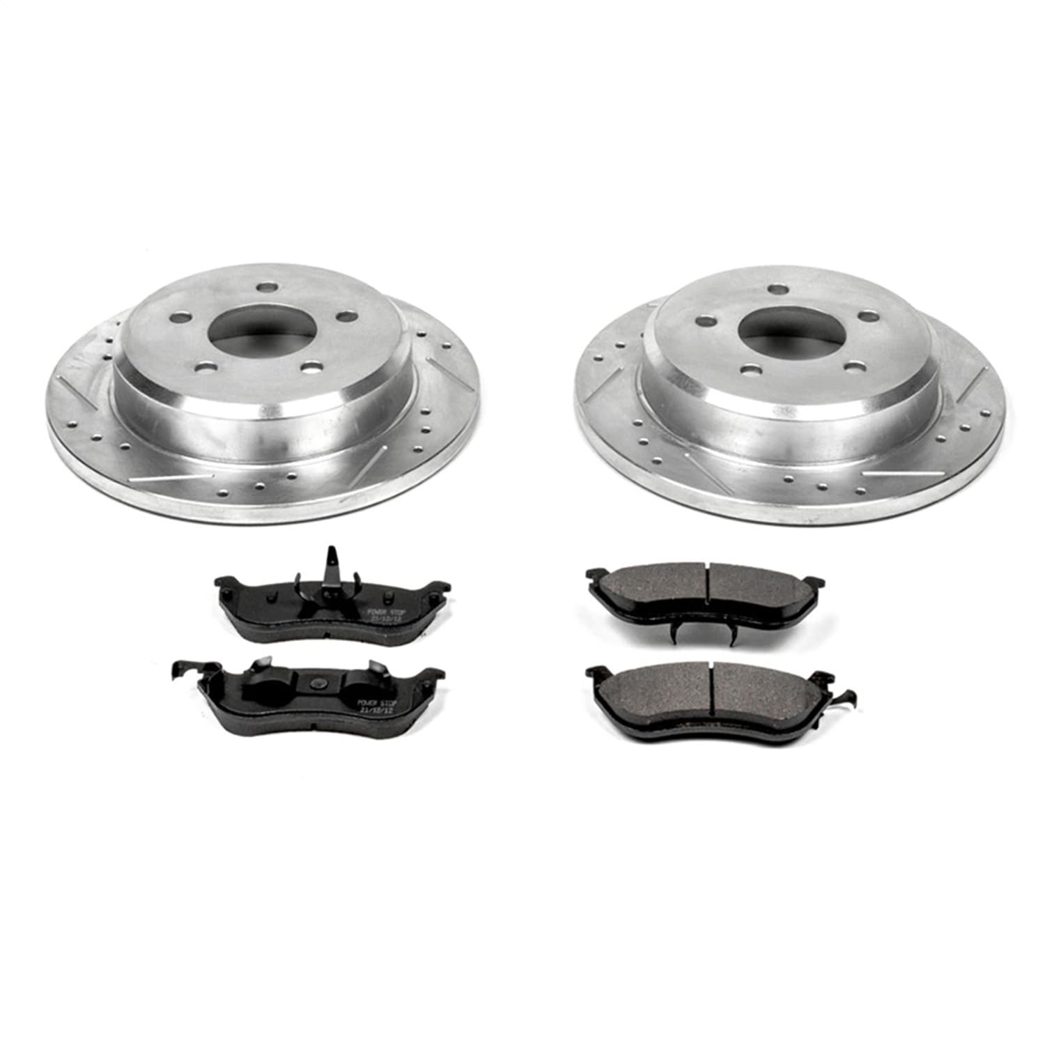 Power Stop - K1331 - Rear - Disc Brake Pad and Rotor Kit image 1