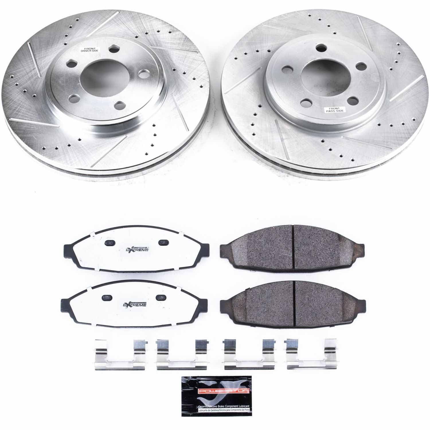 Power Stop - K1364-26 - Front - Disc Brake Pad and Rotor Kit image 1