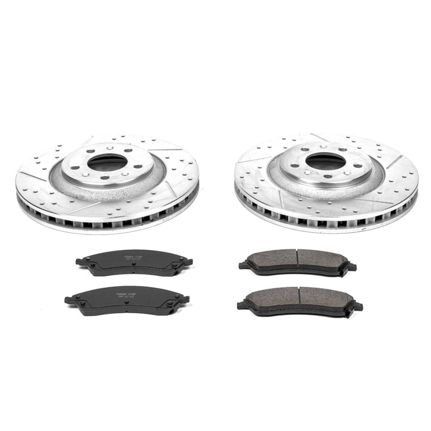Power Stop - K1429 - Front - Disc Brake Pad and Rotor Kit image 1