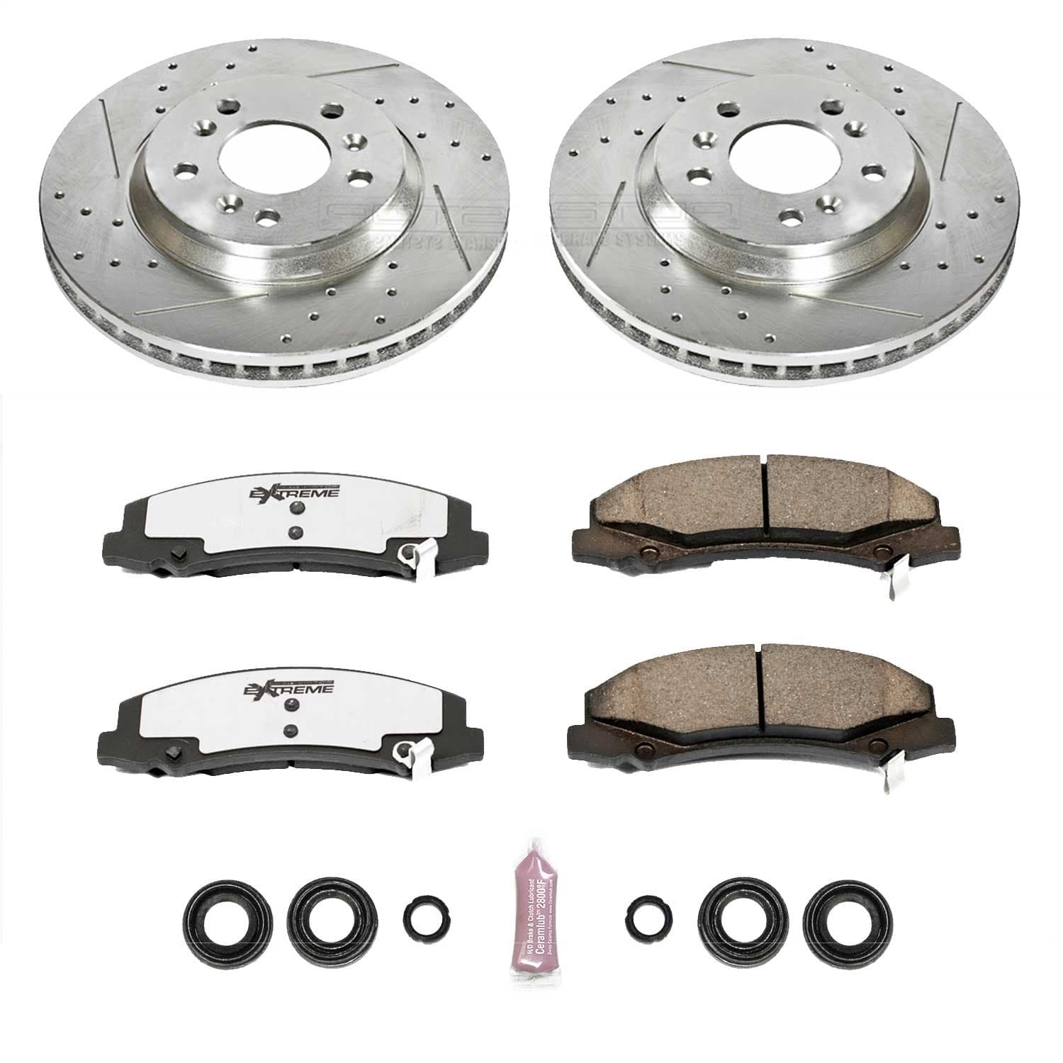Power Stop - K1437-26 - Front - Disc Brake Pad and Rotor Kit image 1