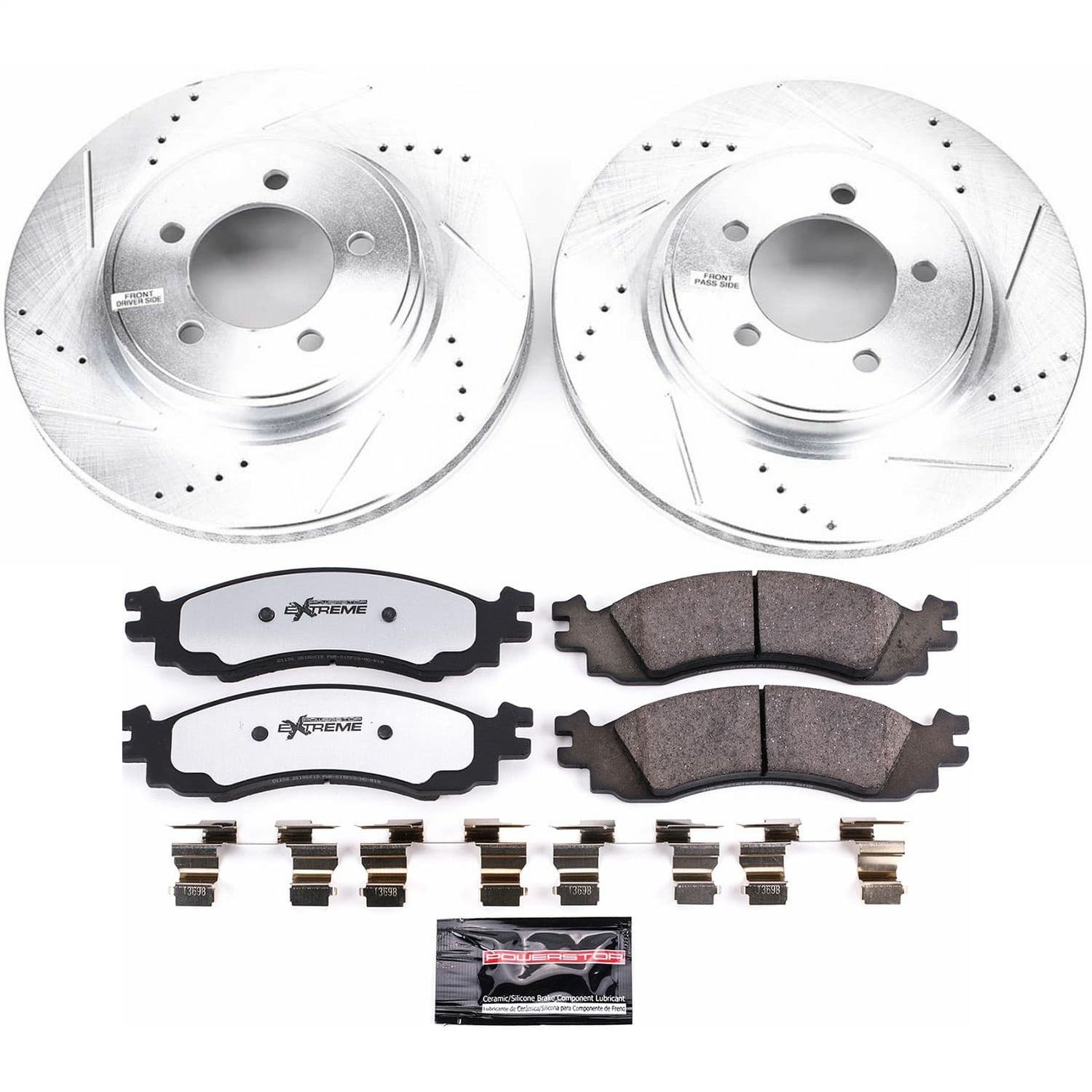 Power Stop - K1441-36 - Front - Disc Brake Pad and Rotor Kit image 1
