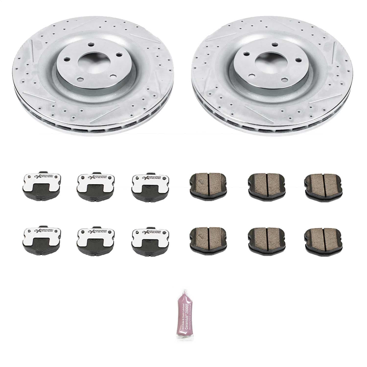 Power Stop - K1444-26 - Front - Disc Brake Pad and Rotor Kit image 1