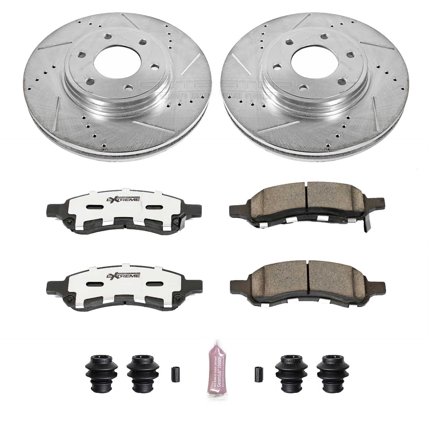 Power Stop - K1453-26 - Front - Disc Brake Pad and Rotor Kit image 1