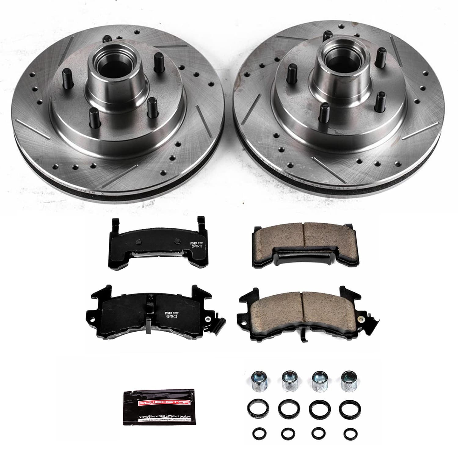 Power Stop - K1482 - Front - Disc Brake Pad and Rotor Kit image 1