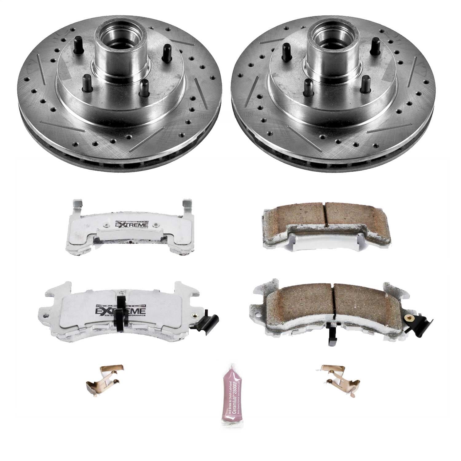 Power Stop - K1485-26 - Front - Disc Brake Pad and Rotor Kit image 1