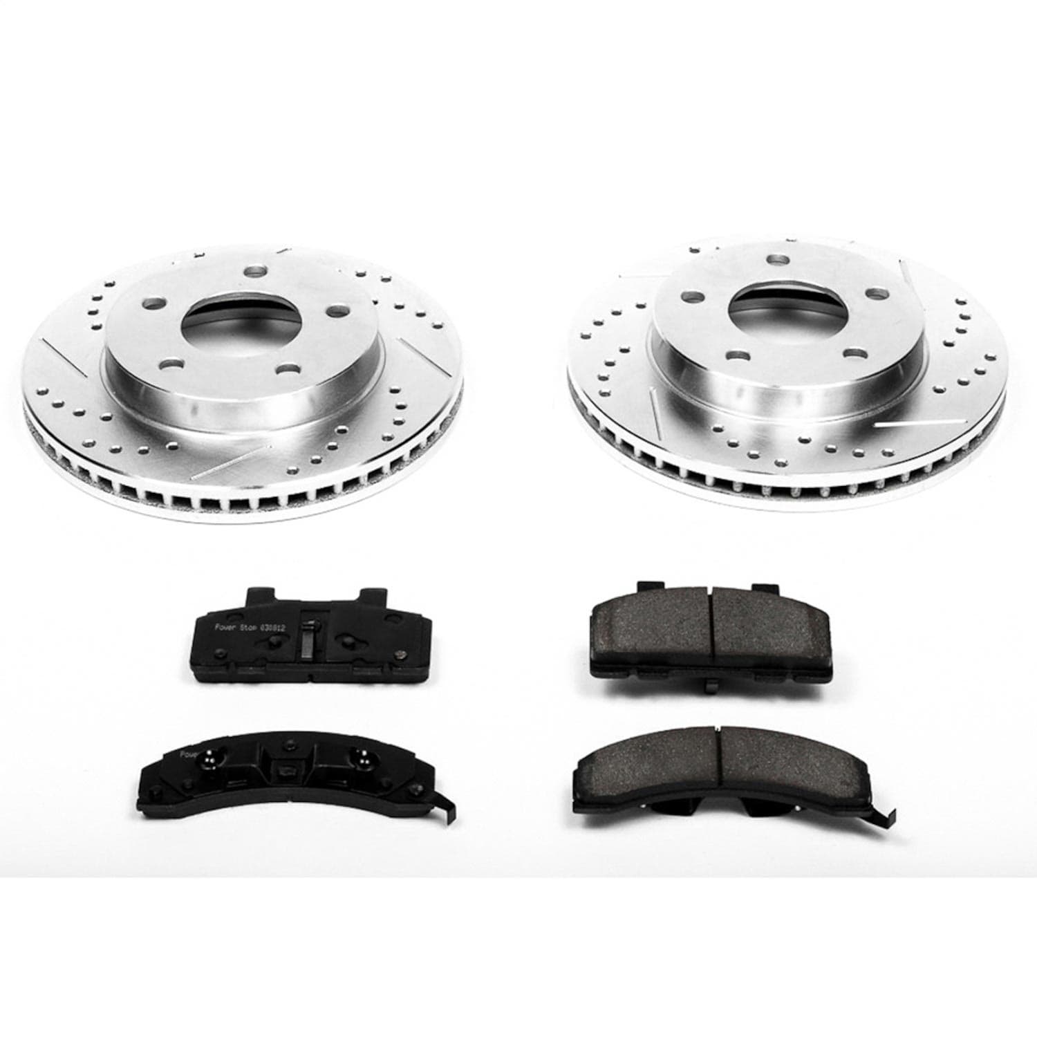 Power Stop - K1487 - Front - Disc Brake Pad and Rotor Kit image 1