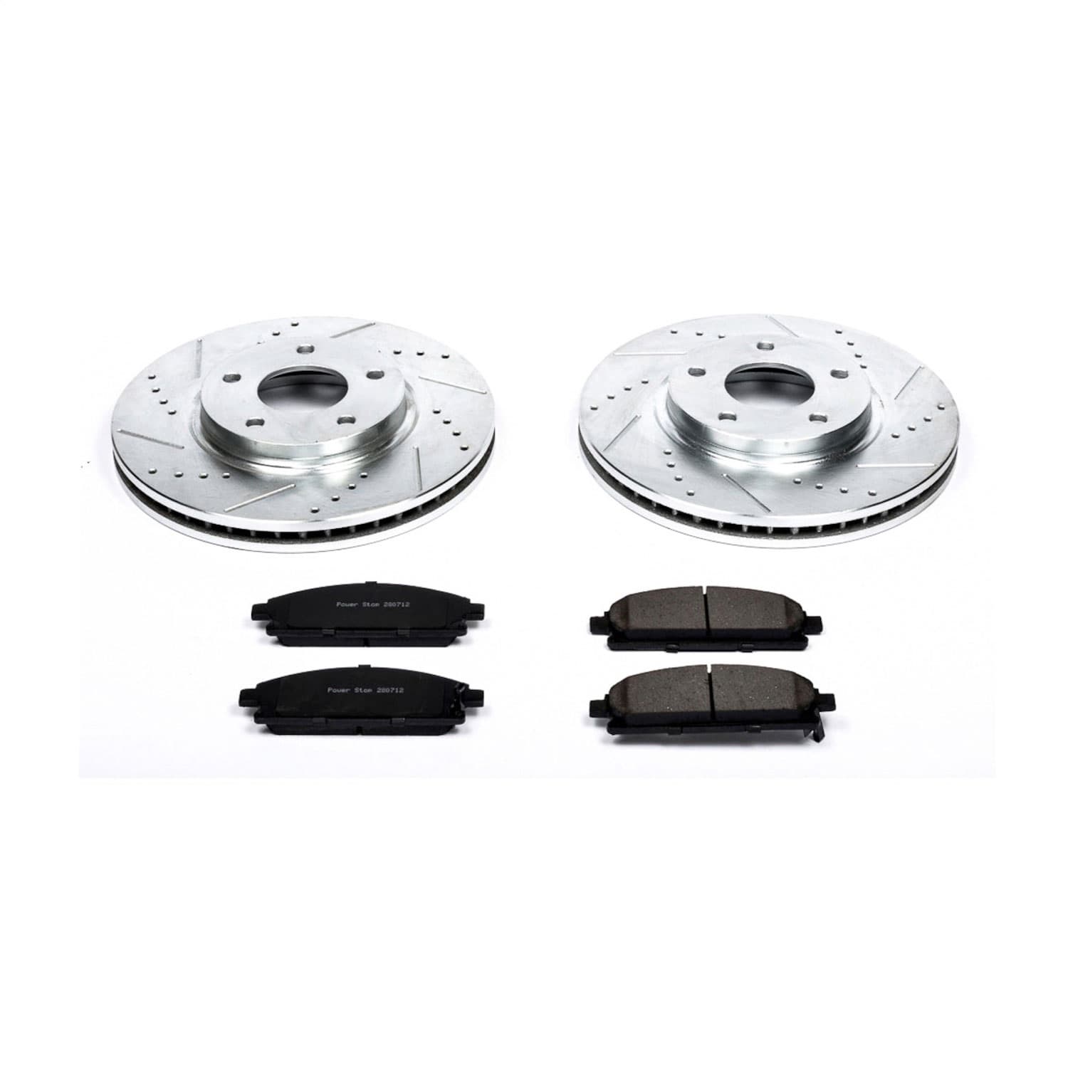 Power Stop - K150 - Front - Disc Brake Pad and Rotor Kit image 1