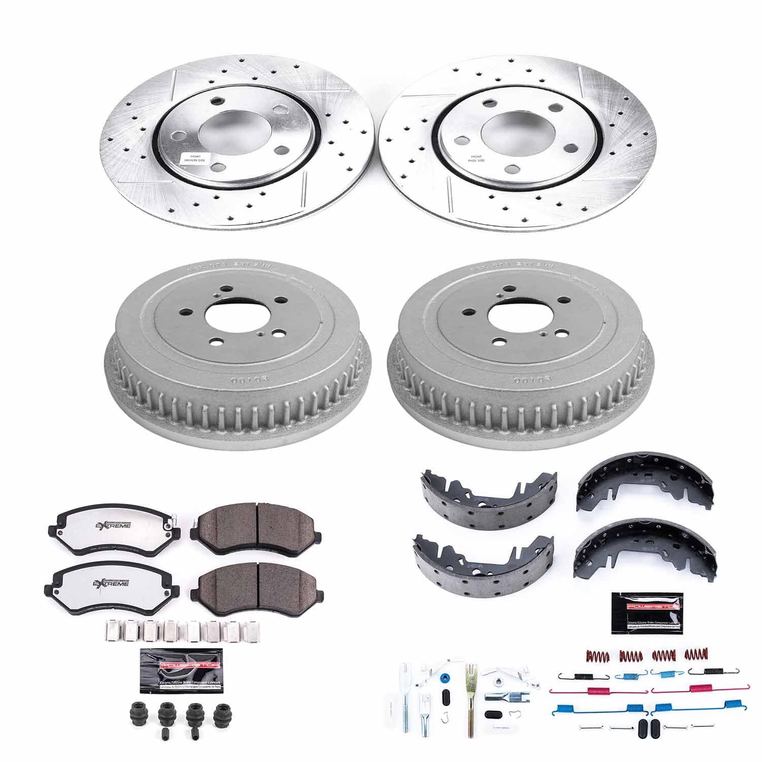 Power Stop - K15013DK-36 - Complete Vehicle Disc/Drum Brake Kit image 3