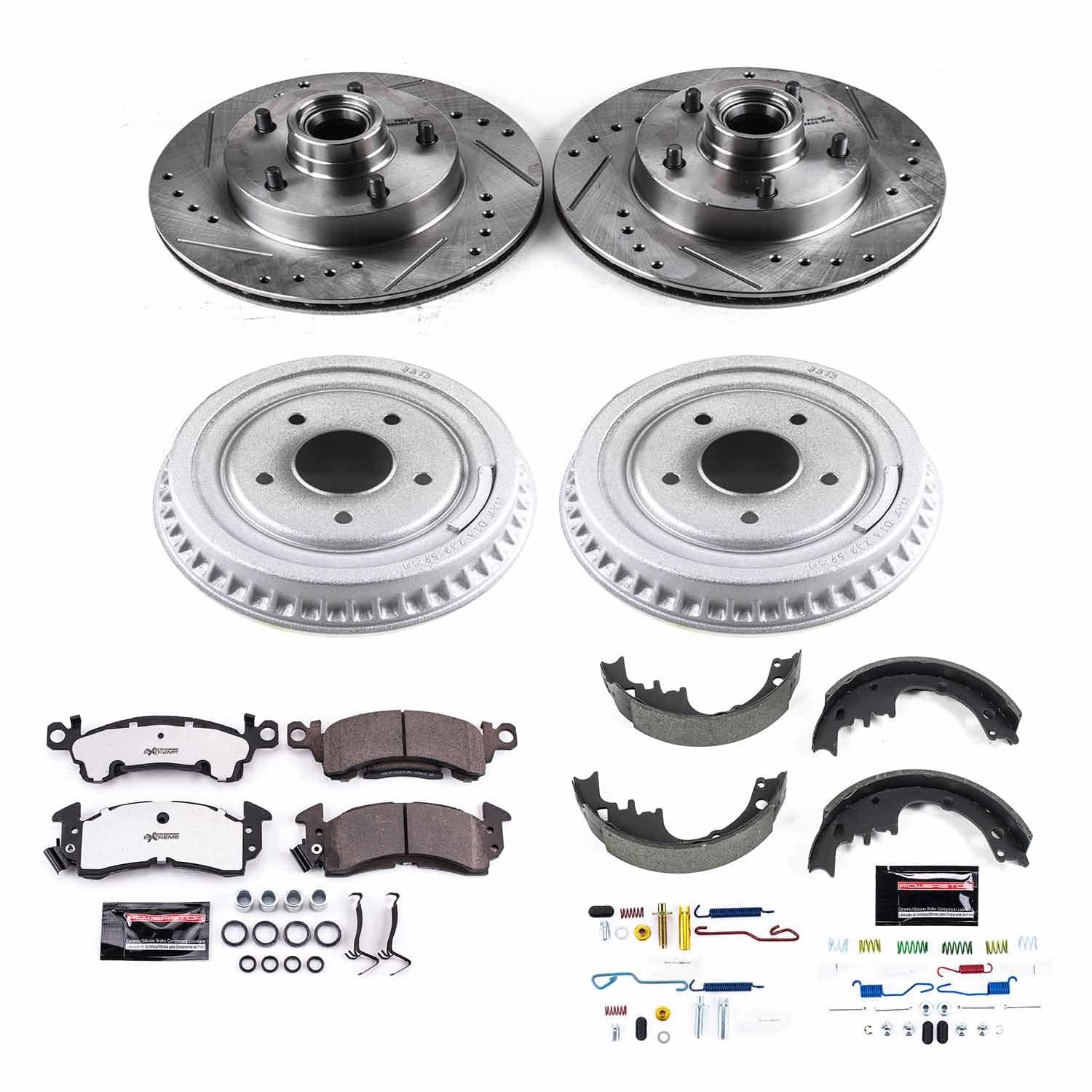 Power Stop - K15019DK-26 - Complete Vehicle Disc/Drum Brake Kit image 3