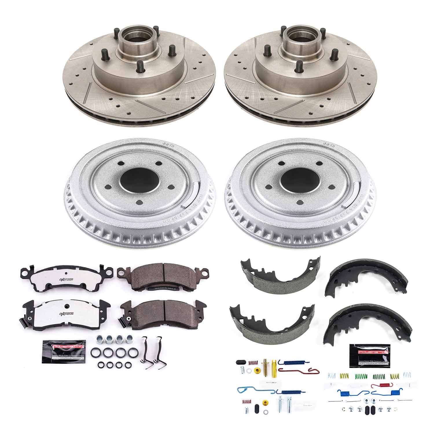 Power Stop - K15020DK-26 - Complete Vehicle Disc/Drum Brake Kit image 3